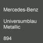 Preview: Mercedes-Benz, Universumblau Metallic, 894.